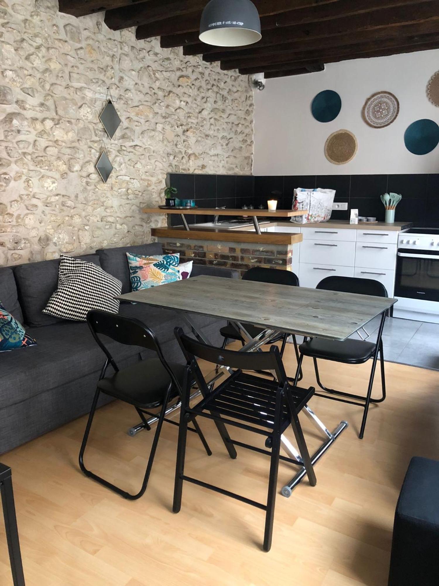 Appartement Duplex Cosy Myfontainebleau Hyper Centre Extérieur photo
