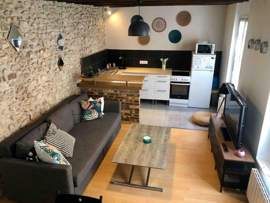 Appartement Duplex Cosy Myfontainebleau Hyper Centre Extérieur photo