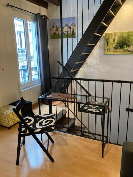 Appartement Duplex Cosy Myfontainebleau Hyper Centre Extérieur photo