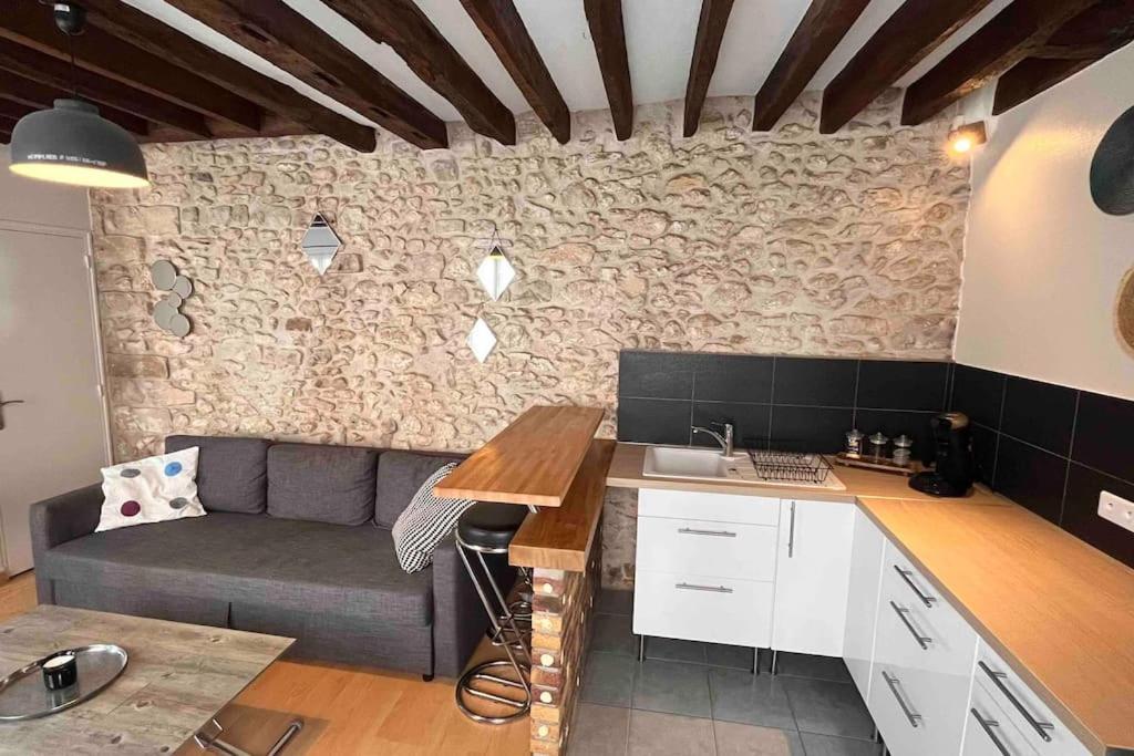 Appartement Duplex Cosy Myfontainebleau Hyper Centre Extérieur photo