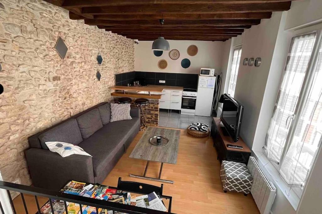 Appartement Duplex Cosy Myfontainebleau Hyper Centre Extérieur photo