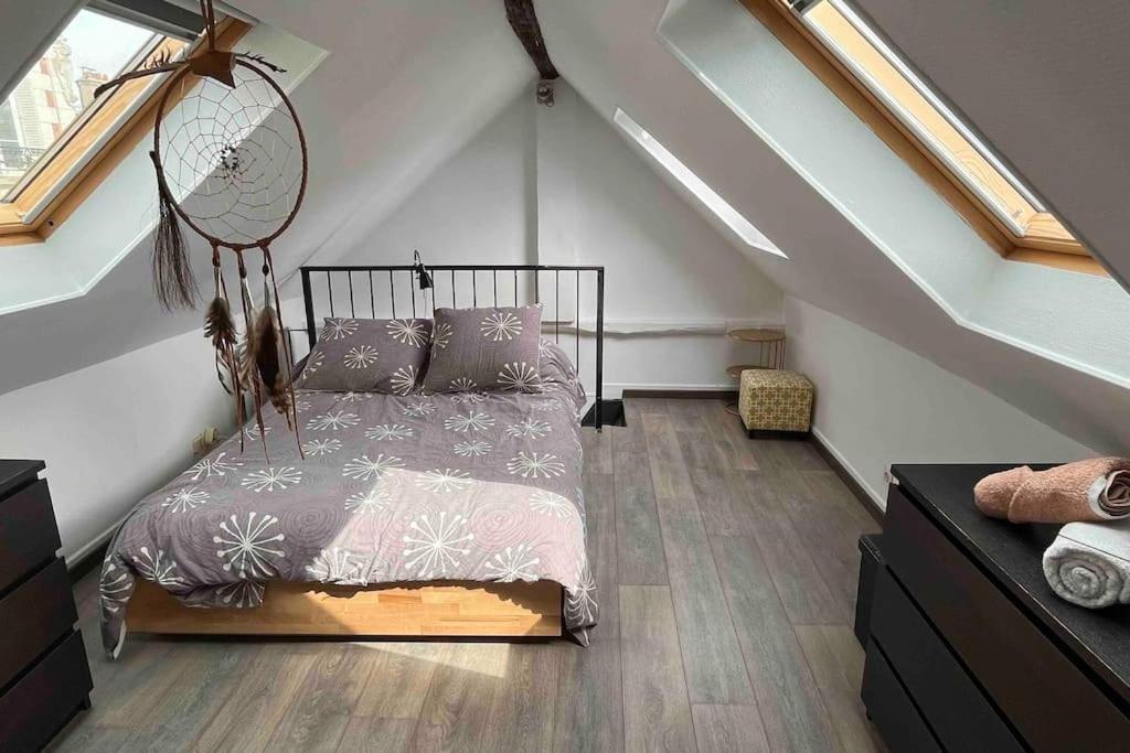 Appartement Duplex Cosy Myfontainebleau Hyper Centre Extérieur photo